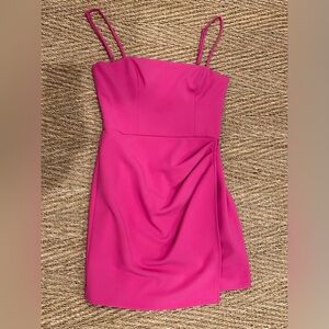 Pink mini dress‎ sz. 4 French Connection